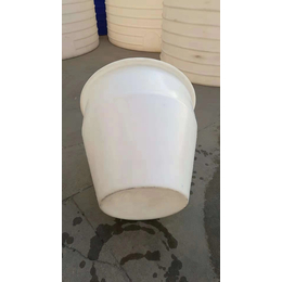 杭州市塑料桶100LPE材质白色塑料圆桶耐高温晒水桶升