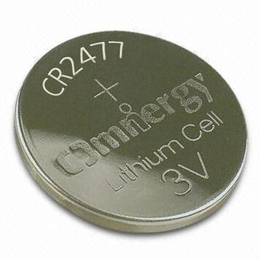 锂锰纽扣电池CR2477 纽扣电池
