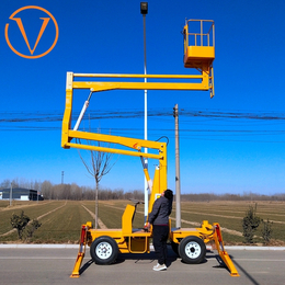 16米曲臂式升降机 16米折臂升降平台 曲臂车销售制造