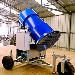 人工造雪机是一种依靠人工技术将水制作成雪花的一种机器