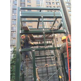 钢结构电梯井道施工方案
