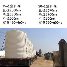 15吨塑料桶厂家 15吨减水剂储罐