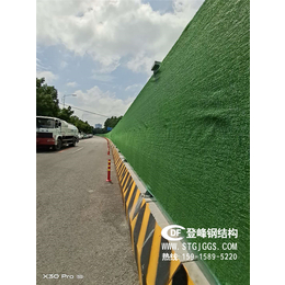 焕然一新新型绿植草坪墙体围挡亮相广州