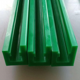 沈阳聚乙烯护栏板厂家 绿色高分子弯轨 高分子聚乙烯链条导轨