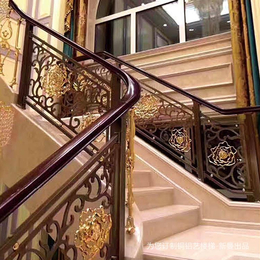 兴义铜雕刻楼梯栏杆与从不同的美感