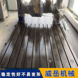 上海 树脂砂成型 横竖槽铸铁平台铁地板 支持定制