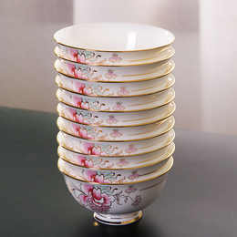 恩城陶瓷陶瓷单碗定制批发厂家 景德镇陶瓷餐具厂