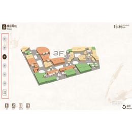 室内3D导航软件-商场室内导航软件系统