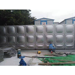 海珠不锈钢水箱厂家定制 焊接式保温水箱304方形消防水箱价格