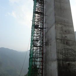 高空安全爬梯 挂网式爬梯 工地施工爬梯 