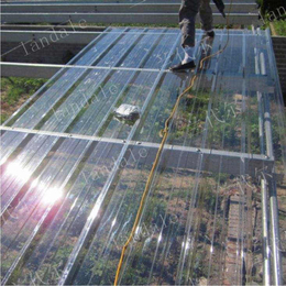 文登阳光板厂家 高清透明阳光板定做 加工车棚雨棚温室大棚 