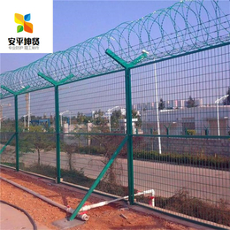 安平坤贤加工定做机场隔离网 机场防攀爬围墙网 飞机场外围网墙