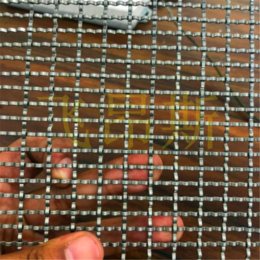 观光廊墙面装饰用金属丝网 工艺金属网合股钢丝绳装饰网金属丝网