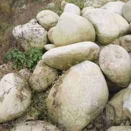 武汉鹅卵石现货15000吨 假山石草坪石 武汉河道石河卵石