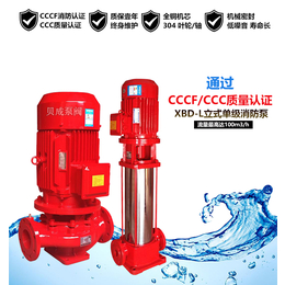 贝成立式多级消防泵XBD消防水泵厂家卧式多级消防泵电动消防泵缩略图
