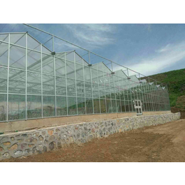 承接昆明玻璃智能温室大棚 薄膜连栋温室大棚骨架铝型材