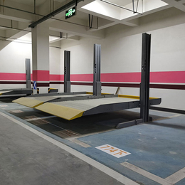 道真县垂直升降式机械立体停车设备 四柱机械停车出租 重庆新式立体停车库安装
