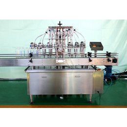 直线八头液体灌装机 高速多功能灌装设备 上海浩超机械