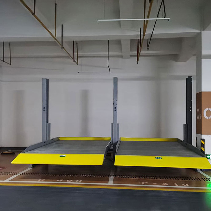 毕节威宁PJS车库厂家 垂直升降式机械停车设备制作 甘肃两柱机械式立体停车设备二手