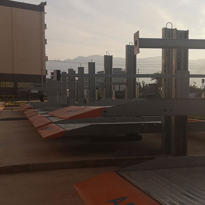 黔东南丹寨PCX停车厂家 平面移动式机械式停车库制作 云南四柱机械停车库二手