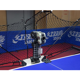乒乓球发球机厂商-智能双蛇乒乓球发球机