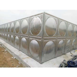 雷州不锈钢水箱厂家 焊接式消防水箱304拼接方形双层保温水箱