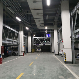 维西循环式机械停车场 两层停车位出租 四川俯仰式立体停车安装