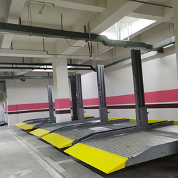 邛崃市新式机械式停车位 2层机械式立体车库出租 兰州四柱式机械车位安装
