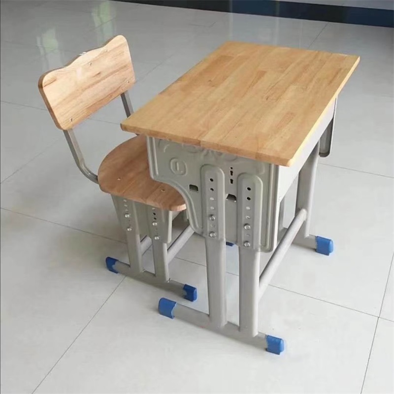 校具双柱靠椅课桌椅定制