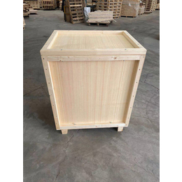 黄岛辛安木制品厂家批发定做胶合板包装箱出口免熏蒸可加固组装