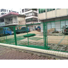 广州厂家生产铁路防攀爬护栏网桥梁双圈护栏网桃型柱护栏网