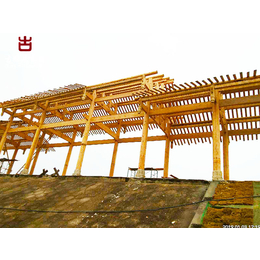 泸州防腐木长廊加工设计制作厂家