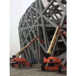 上海金山20米15米自行曲臂车高架桥安装用