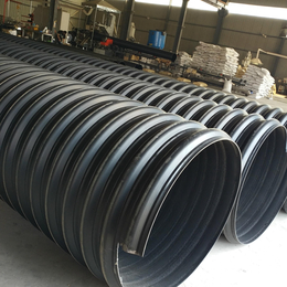 HDPE钢带增强管DN500钢带波纹管聚乙烯钢带增强排水管