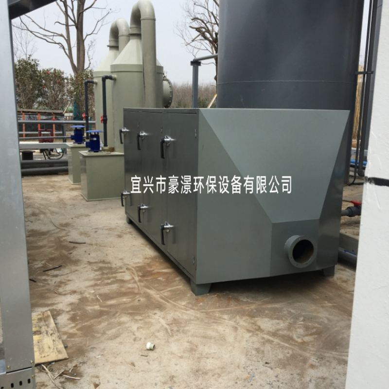 活性炭光催化氧化废气处理箱 20000风量活性炭吸附箱价格