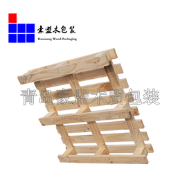 黄岛木托盘生产厂家出售木质卡板 免熏蒸木栈板