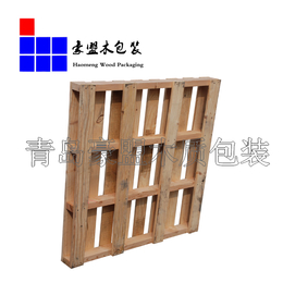 青岛工厂烘干木垫板松木卡板定制小规格熏蒸托盘批发