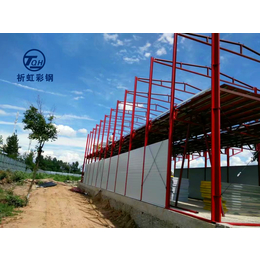 双层可住人忻州活动房组建 河曲内走廊彩钢房别致设计
