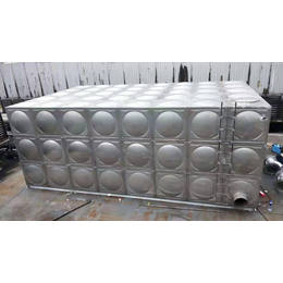 电白不锈钢水箱厂家定制做 方形消防水箱304双层保温水箱价格