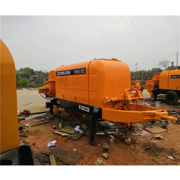 长沙混凝土输送泵出租多少钱一天-竹峰机械-混凝土输送泵