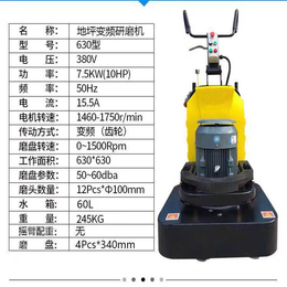 水泥地面地坪四盘打磨机 固化地坪研磨机 多功能四盘研磨机厂家缩略图