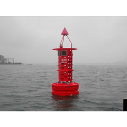浮型大型水上隔离监测水质航标 免维护一体式滚塑监测水质航标