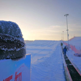 滑雪场新型爬坡设备诺泰克滑雪场魔毯