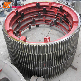 徐州奎钢1.8米哈夫铸钢烘干机大齿轮缩略图