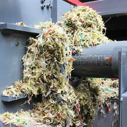 药渣湿垃圾有机垃圾餐厨垃圾处理设备粉碎脱水预处理系统