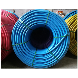 HDPE通信光缆子管 三色PE穿线管红蓝绿PE穿线盘管