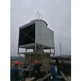 广西玉林冷却塔250T横流式方形冷却塔良讯牌水塔