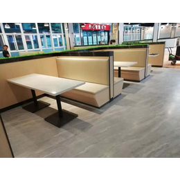  定制咖啡厅卡座沙发西餐厅卡座沙发价格尺寸
