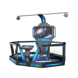 银河幻影VR9D虚拟现实体验馆VR互动行走平台HTC体感设备