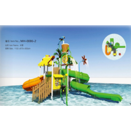 湖南户外大型水上乐园儿童玩具水上滑梯组合缩略图